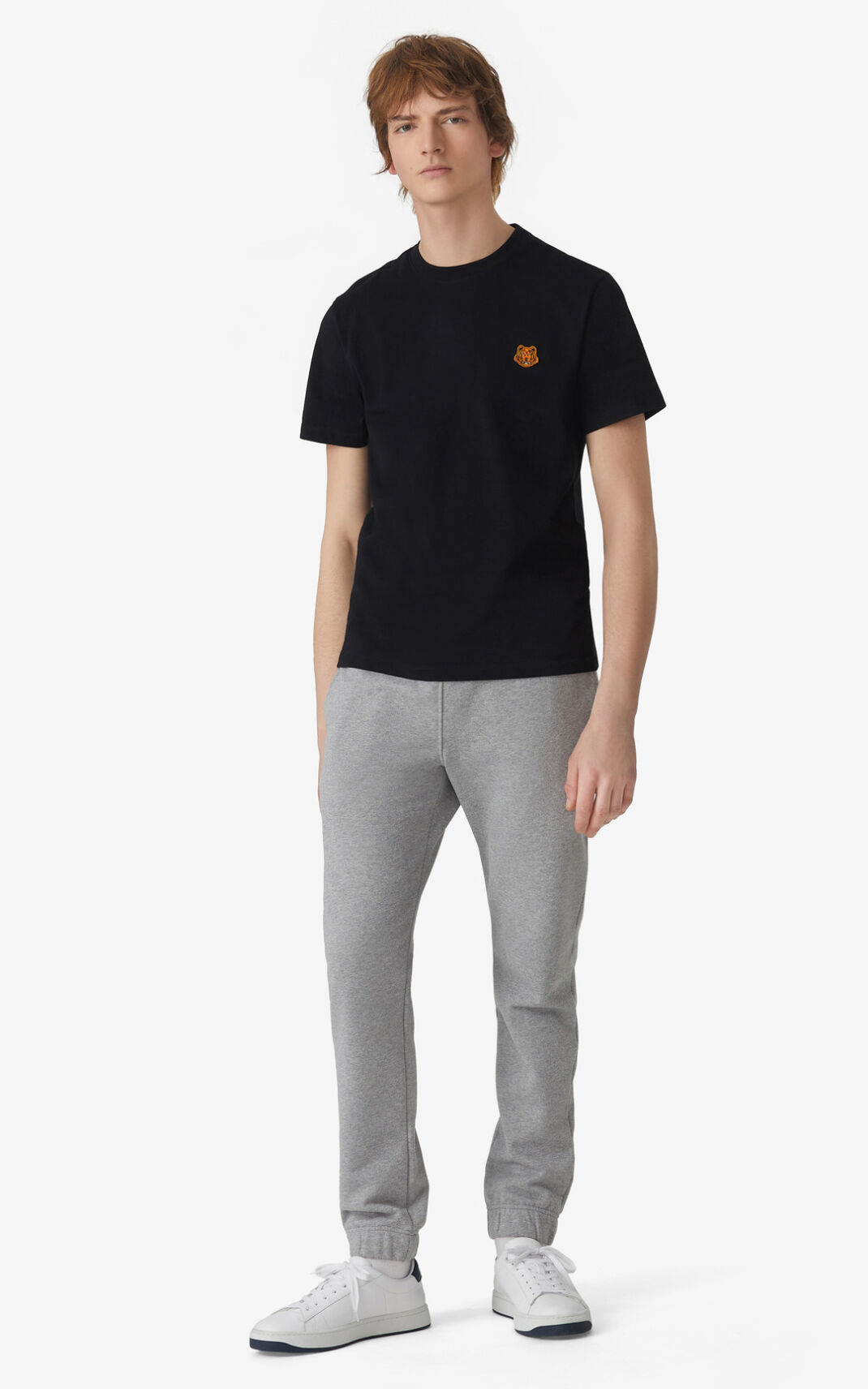 Jogger Kenzo Tiger Crest Hombre Gris OCN961802